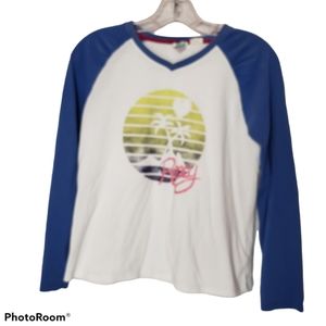 Roxy Raglan Long Sleeve Tee
